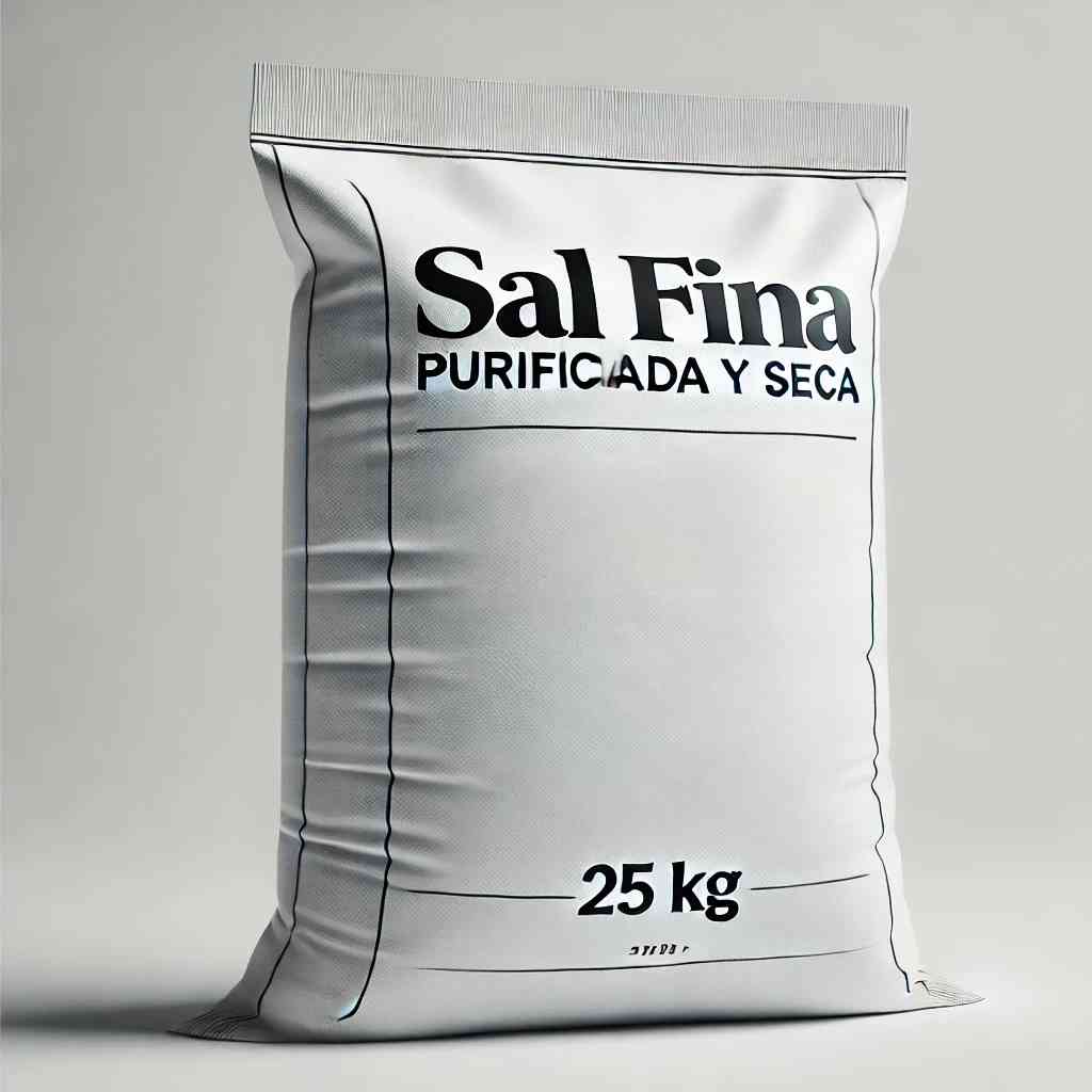 Sal fina - Purificada y Seca
